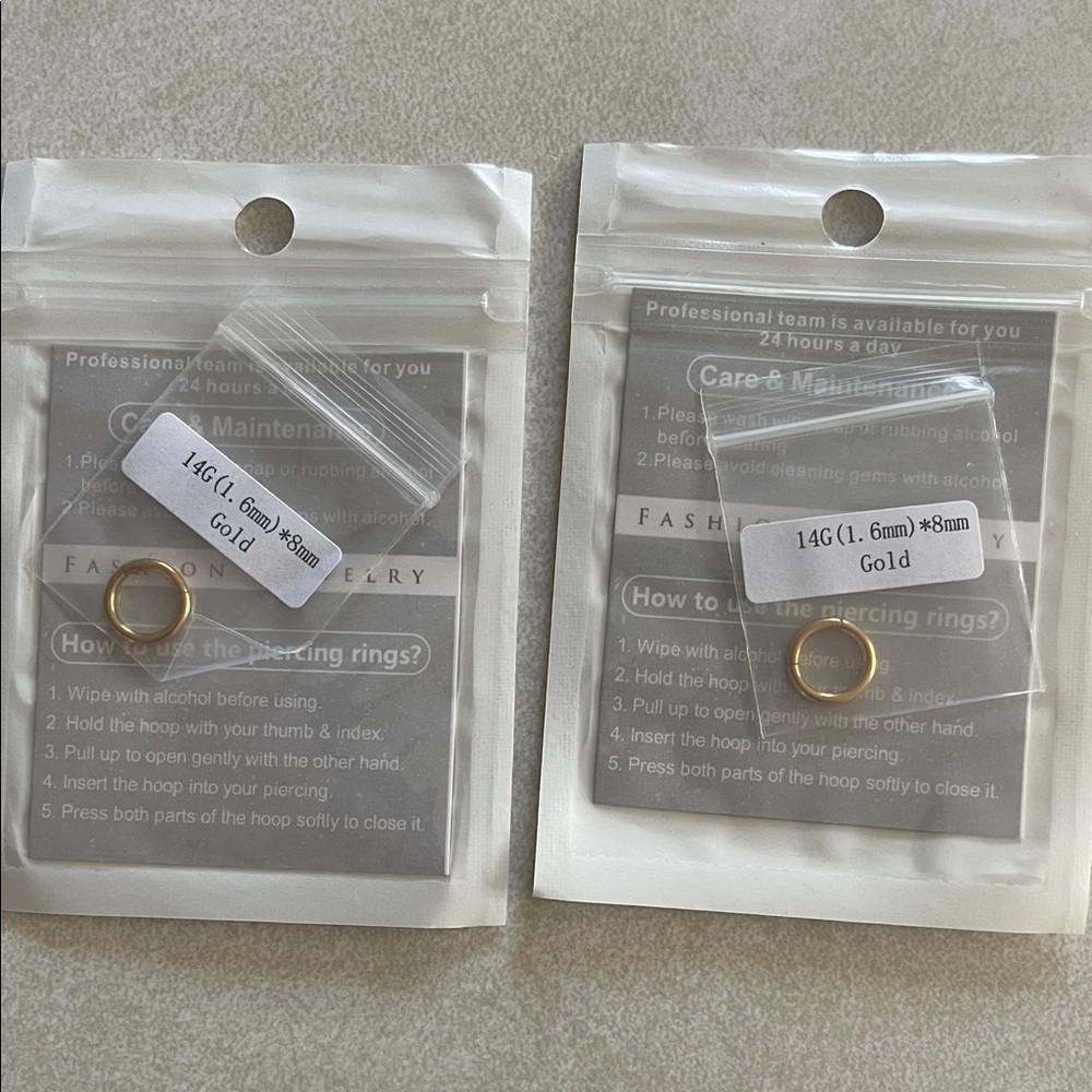 Gold Hoops earrings